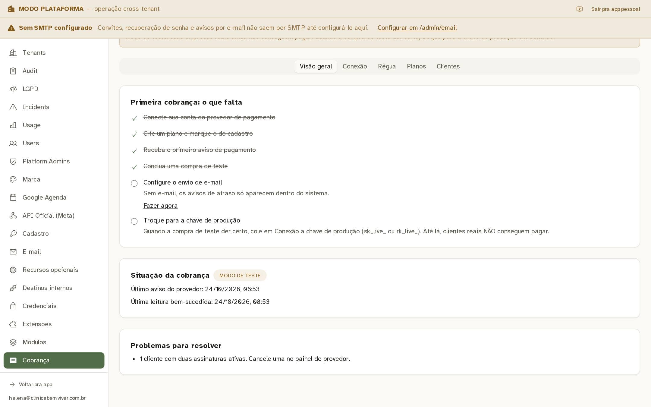 Tela de referência NósCRM: Onde fica a tela